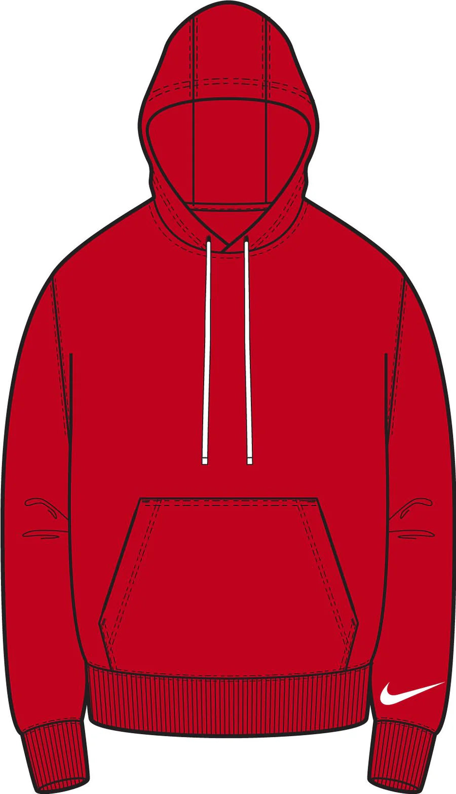 Nike Park 26 Fleece Pull Over Hooded